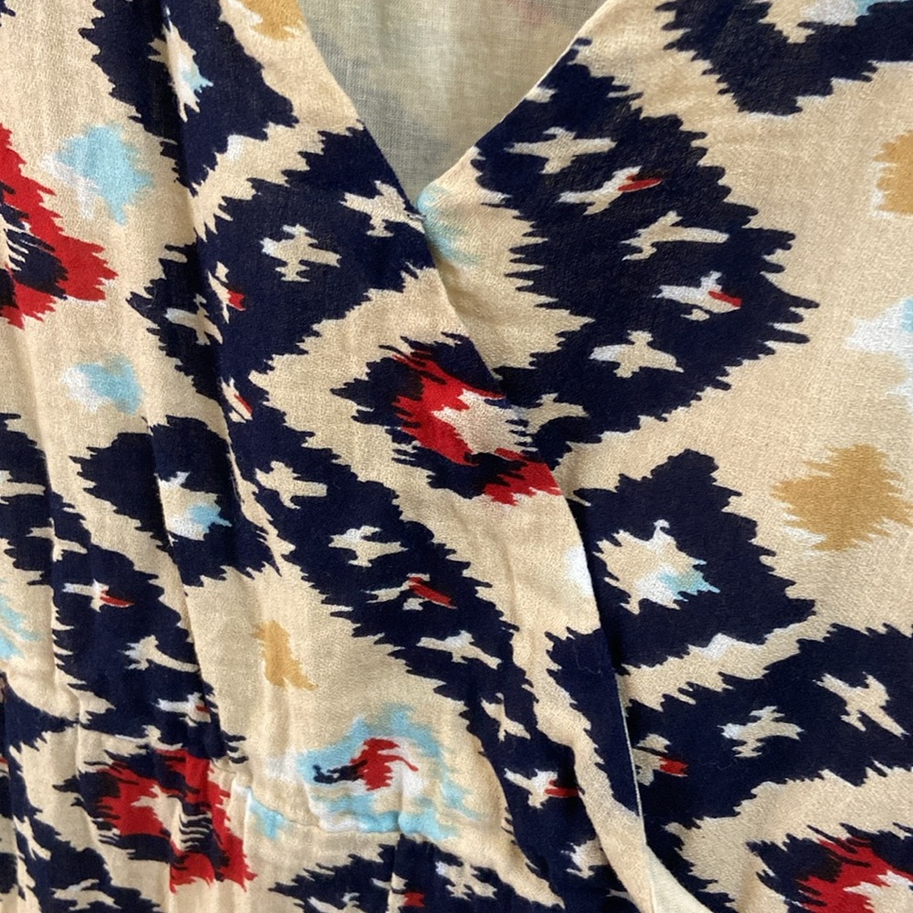 Solito Western Print Shirt Dress Sz XS - Picture 7 of 8